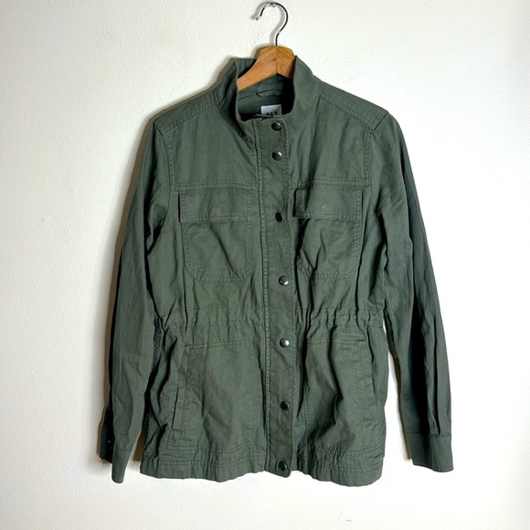 Gap green ladies utility jacket size medium cute gorpcore Y2K style - Picture 1 of 9